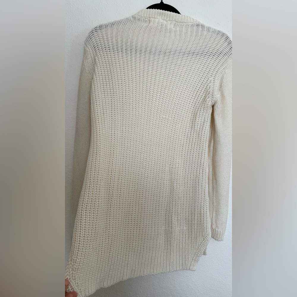 Zara Women's Ivory Knit Sweater - Picture 6 of 7
